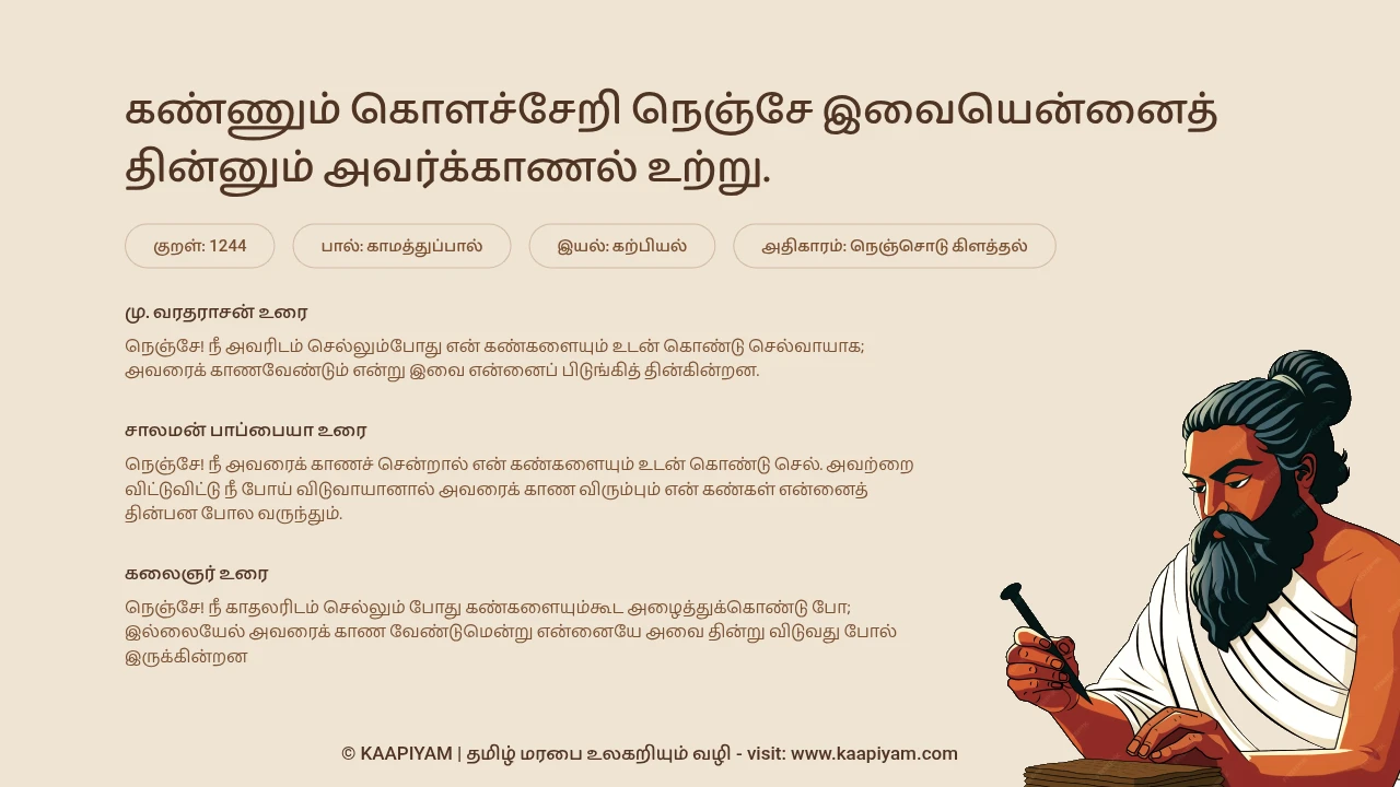 Thirukkural Verse 1244
