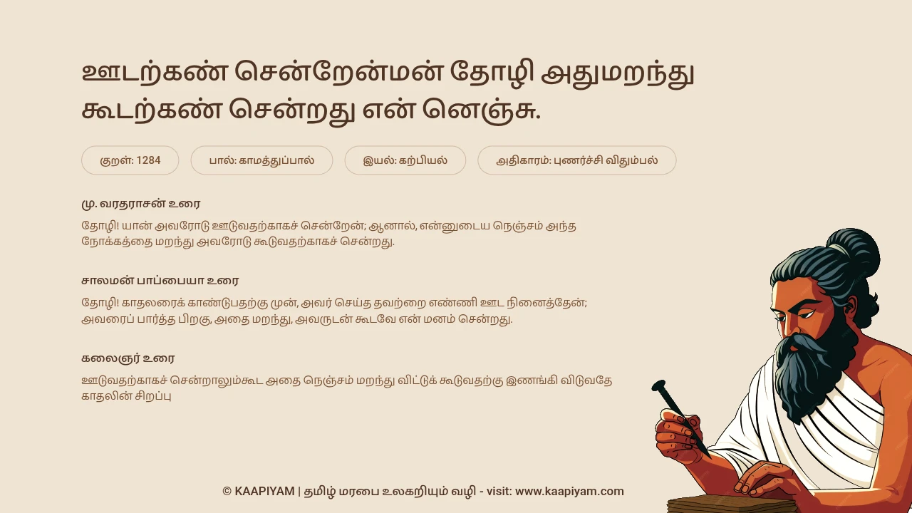 Thirukkural Verse 1284