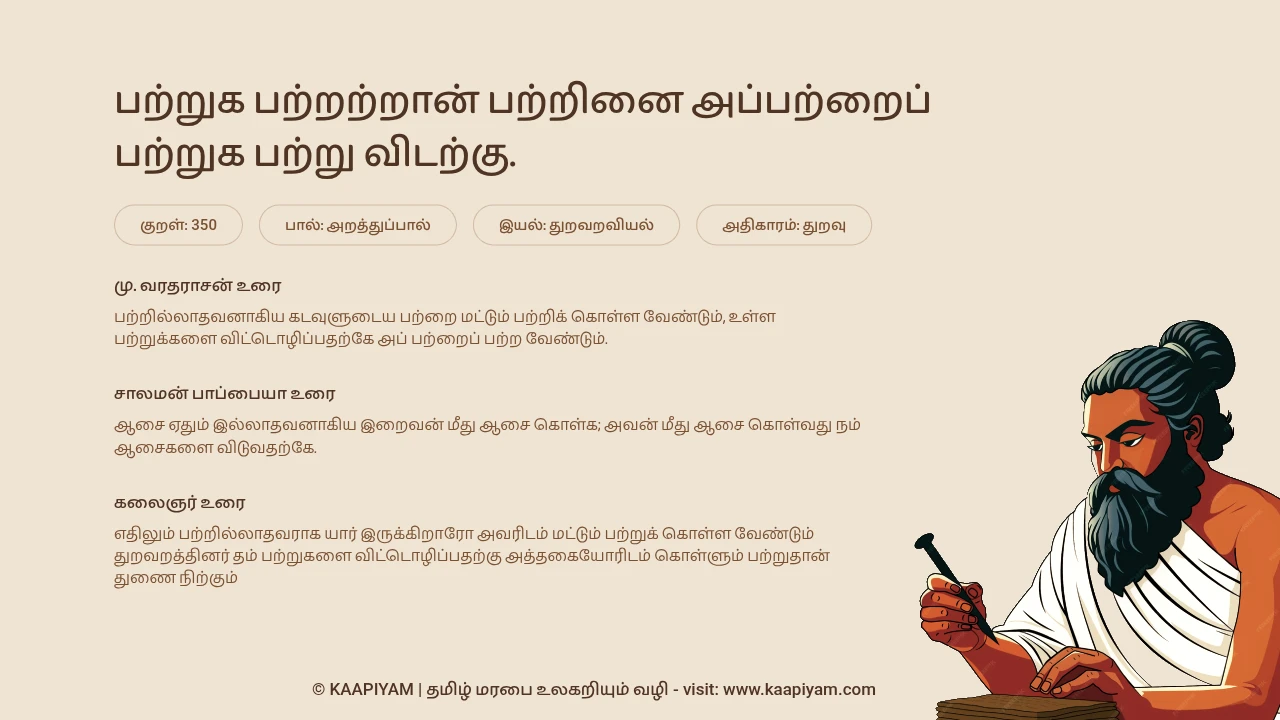 Thirukkural Verse 350