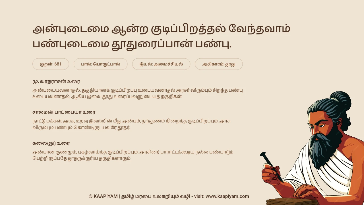 Thirukkural Verse 681